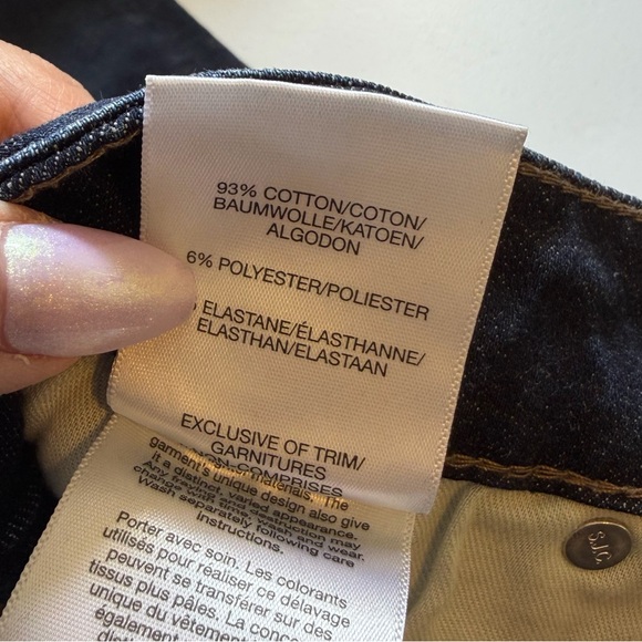 Silver Jeans Allan Slim Fit Straight Leg Luxe Heritage Jean Dark Mens size 34x34 - Picture 9 of 11